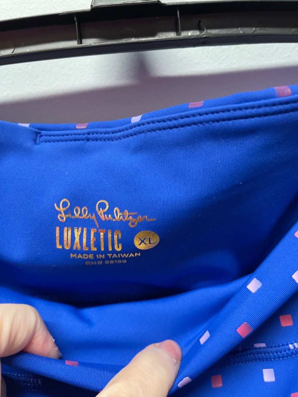 EUC Lilly Pulitzer Luxetic cropped legging XL - Picture 2 of 2